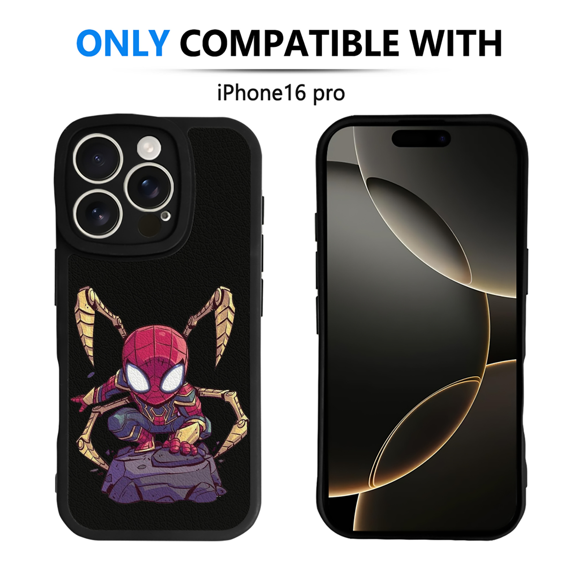 （画像用） アベンジャーズ The Avengers 【iPhone 16シリーズ対応】シリコンスマホケース（レザー調） 材質：シリコン